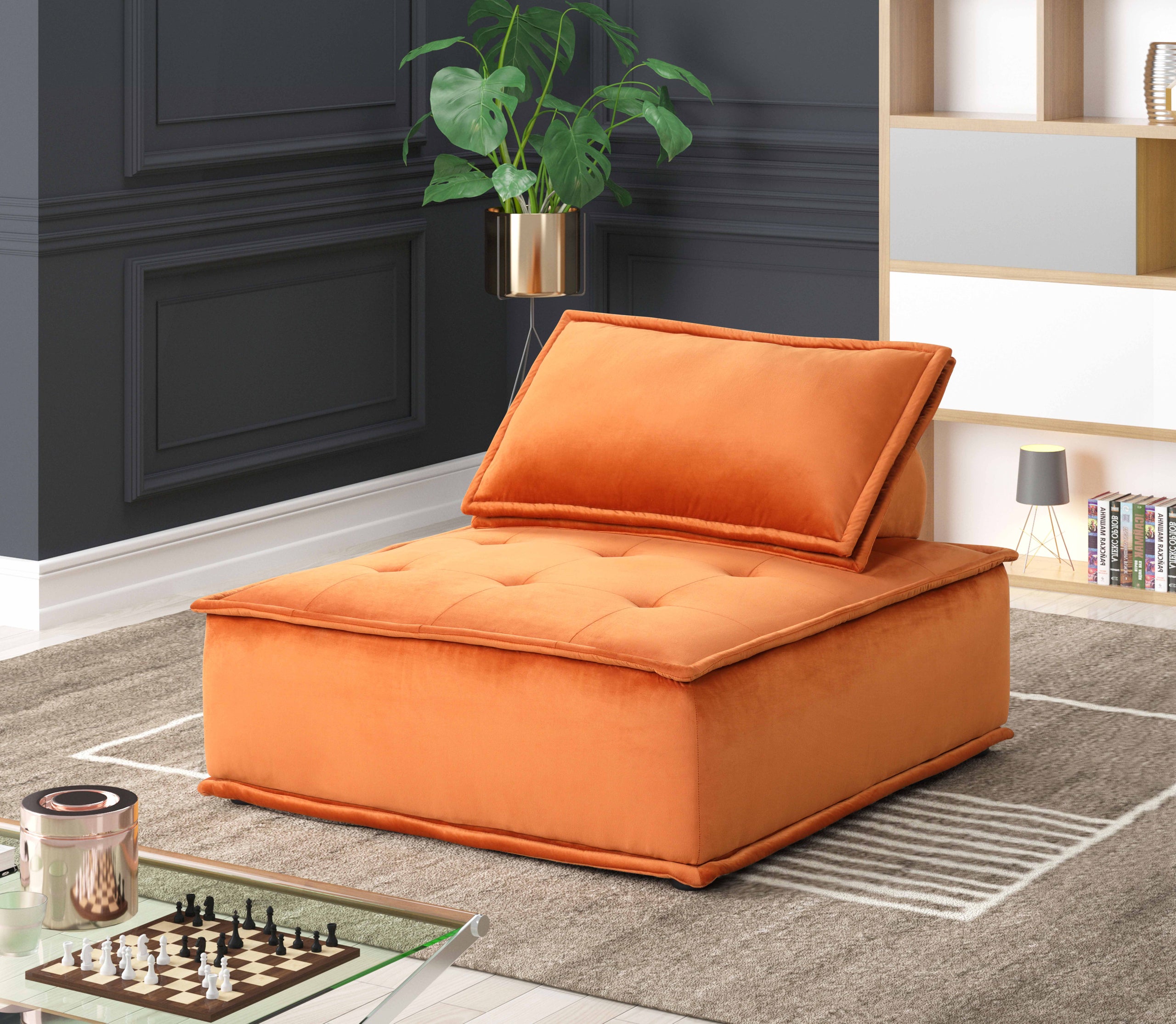 Happy Orange - Modular Accent Chair **New Arrival**